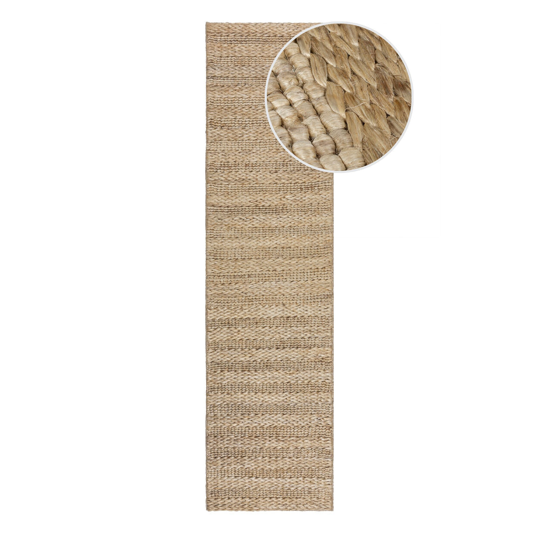 Tapis de couloir en jute DREW BRAID