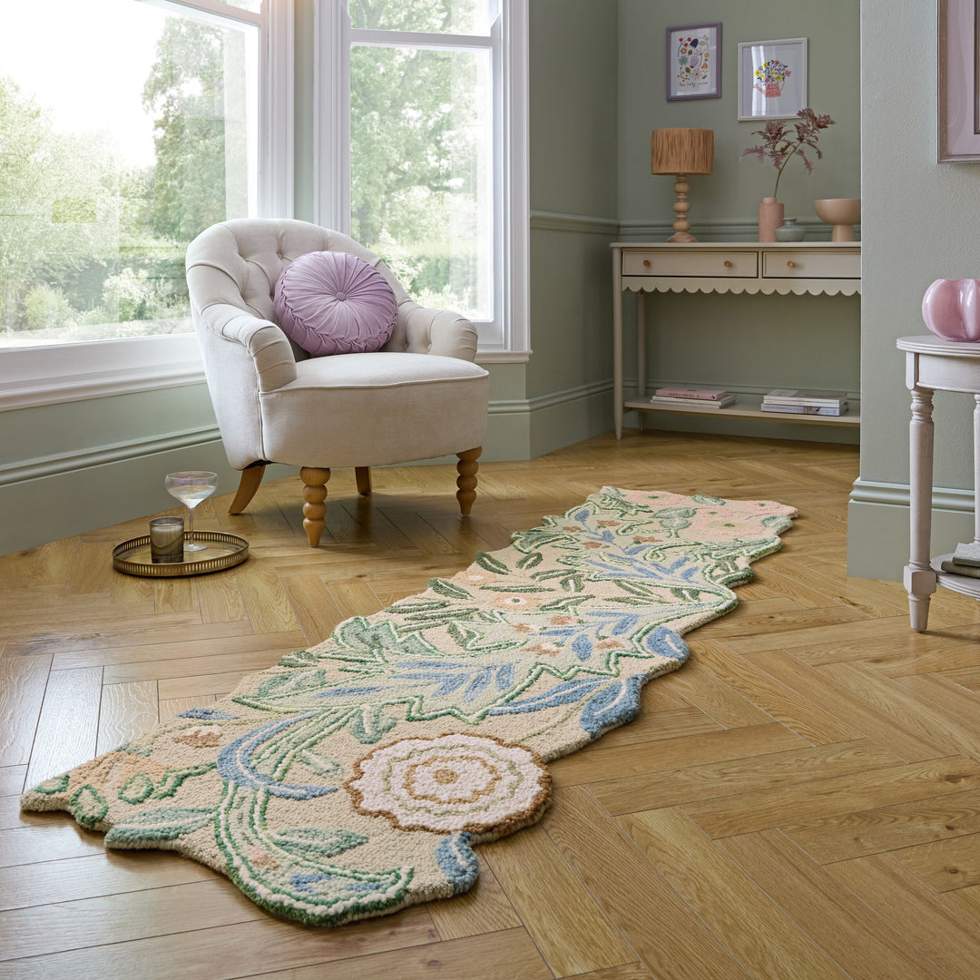 Tapis de couloir en laine BRYONY