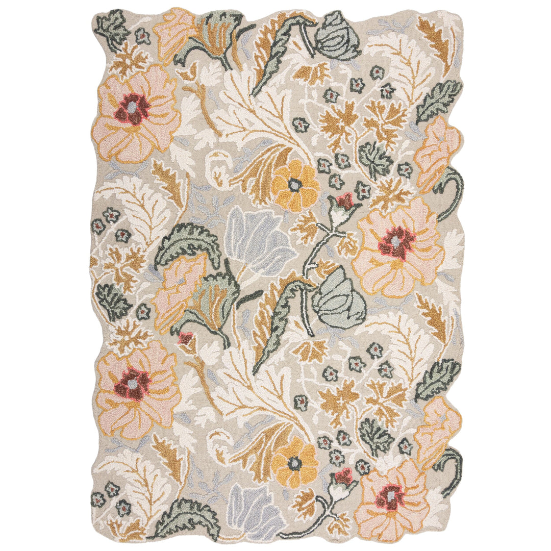 Tapis en laine floral DAPHNE