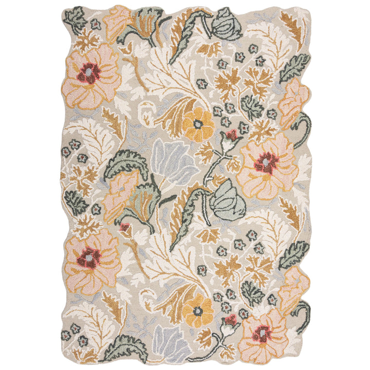 Tapis en laine floral DAPHNE