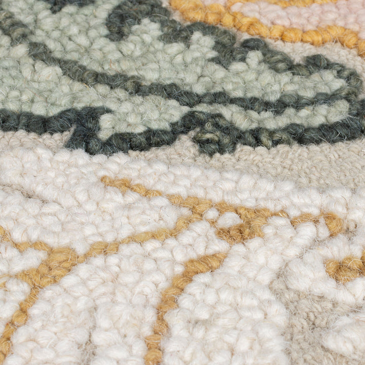 Tapis en laine floral DAPHNE