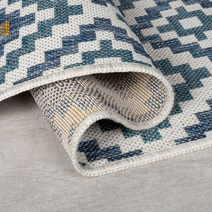 Tapis extérieur rond ZIA