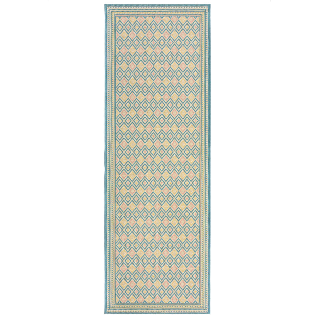 tapis de couloir exterieur couleur pastel de la marque flair