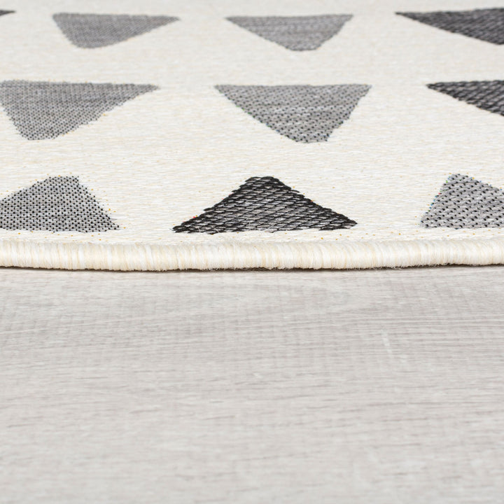 Tapis extérieur rond SHADOW