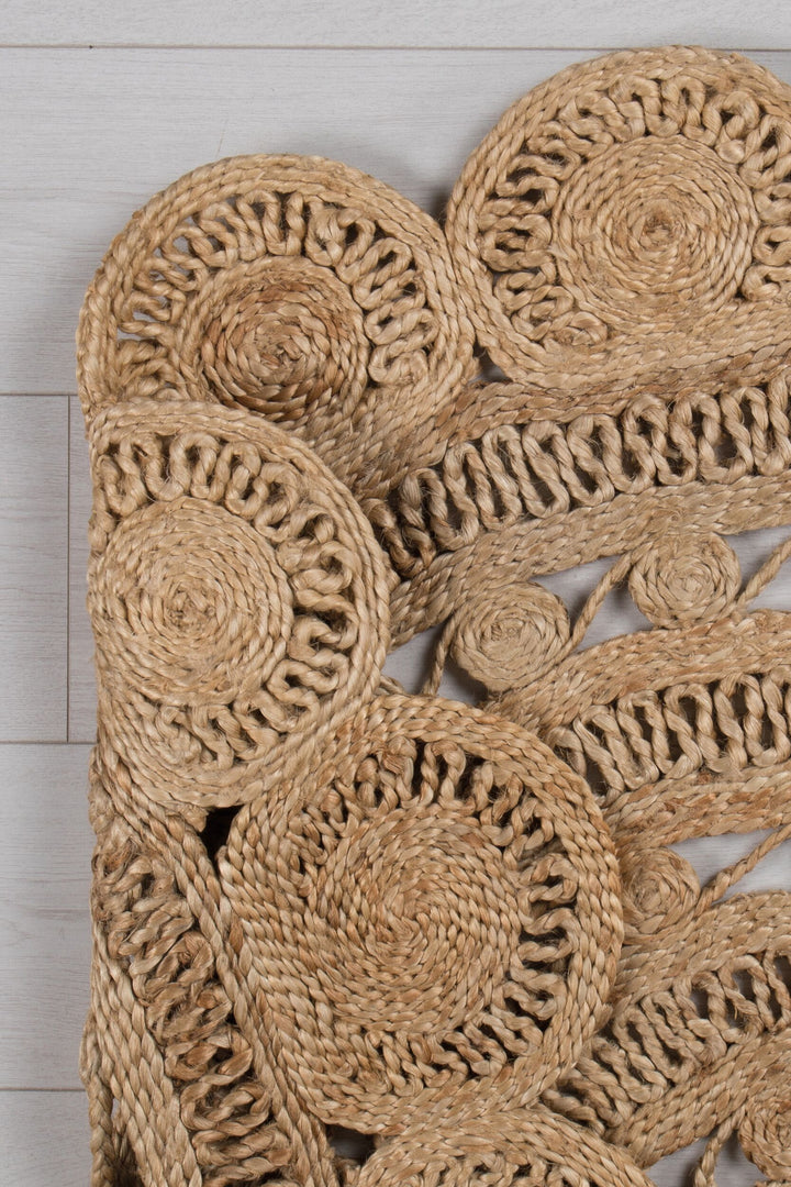 Tapis jute rond EDEN