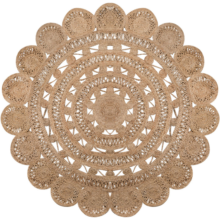 Tapis jute rond EDEN