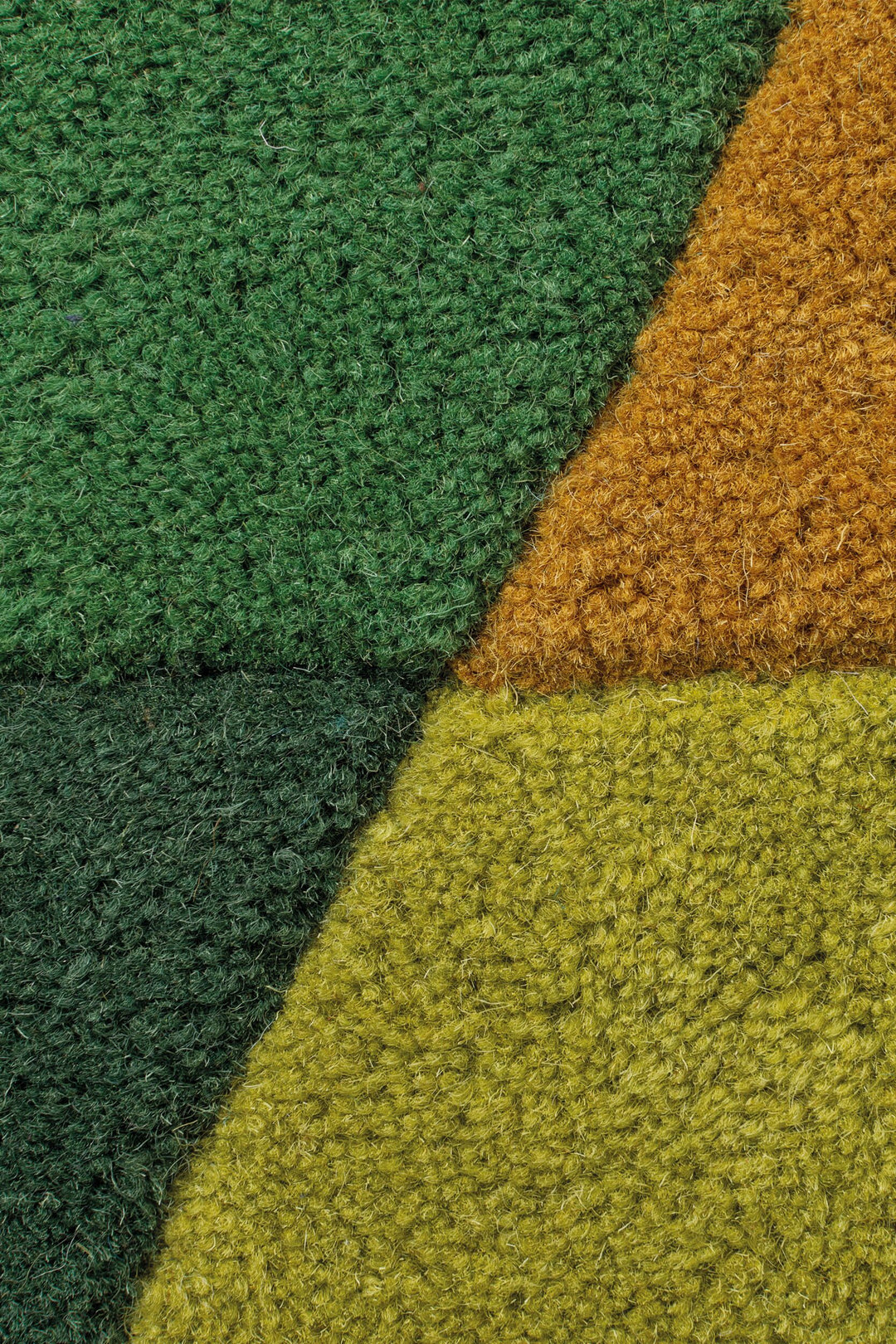 Tapis en laine rond PRISM