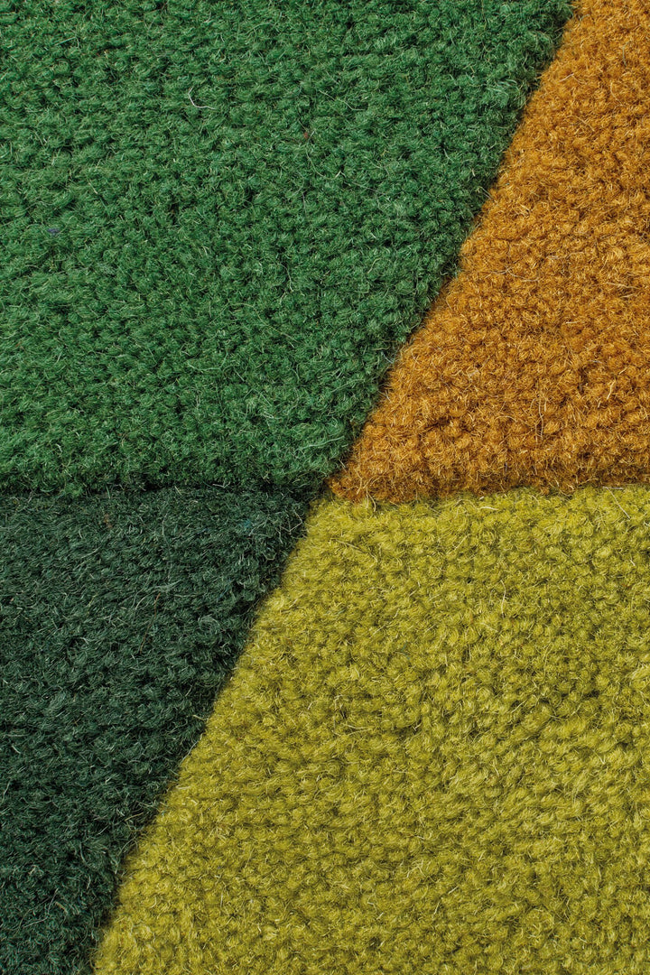 Tapis en laine rond PRISM