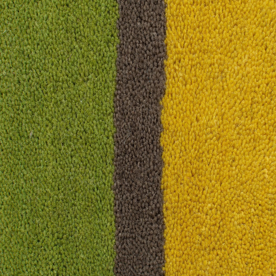 Tapis en laine rond CANDY