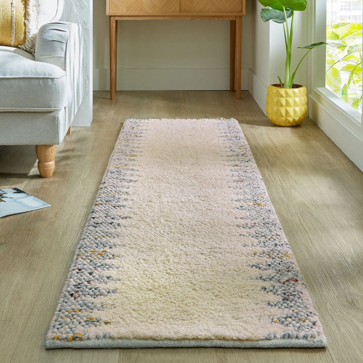 Tapis en laine de couloir MINERALS BORDER