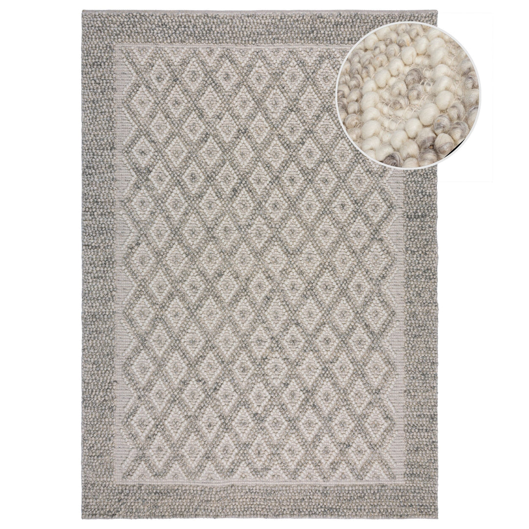 Tapis en laine MINERALS DIAMOND