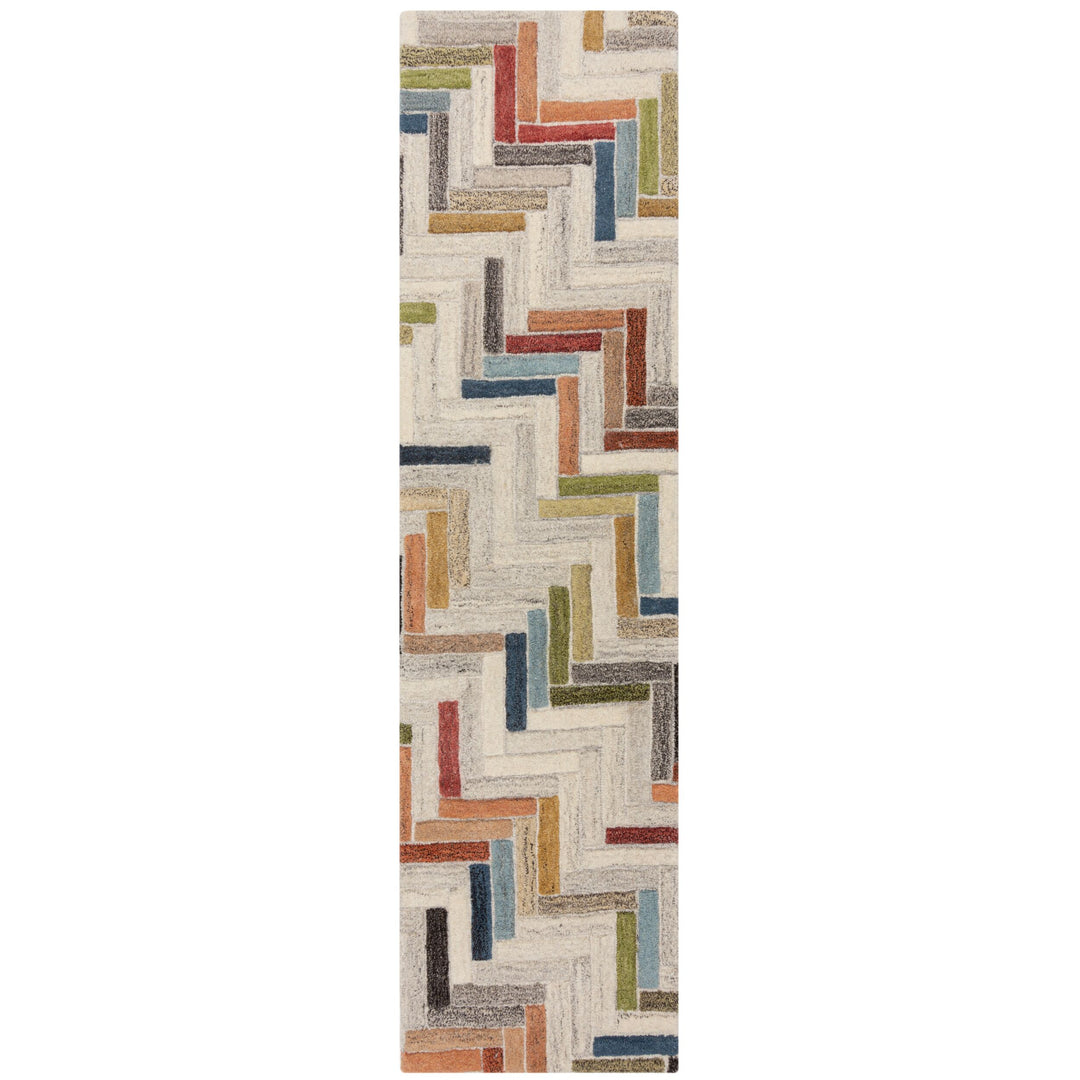Tapis en laine de couloir RUSSO