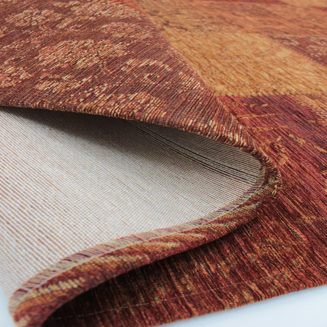 Tapis terracotta PATCHWORK