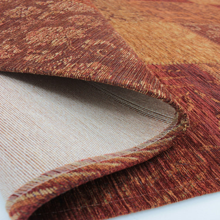 Tapis terracotta PATCHWORK