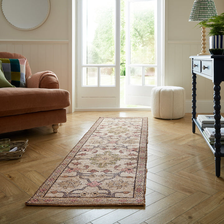 Tapis de couloir en jute CELINE