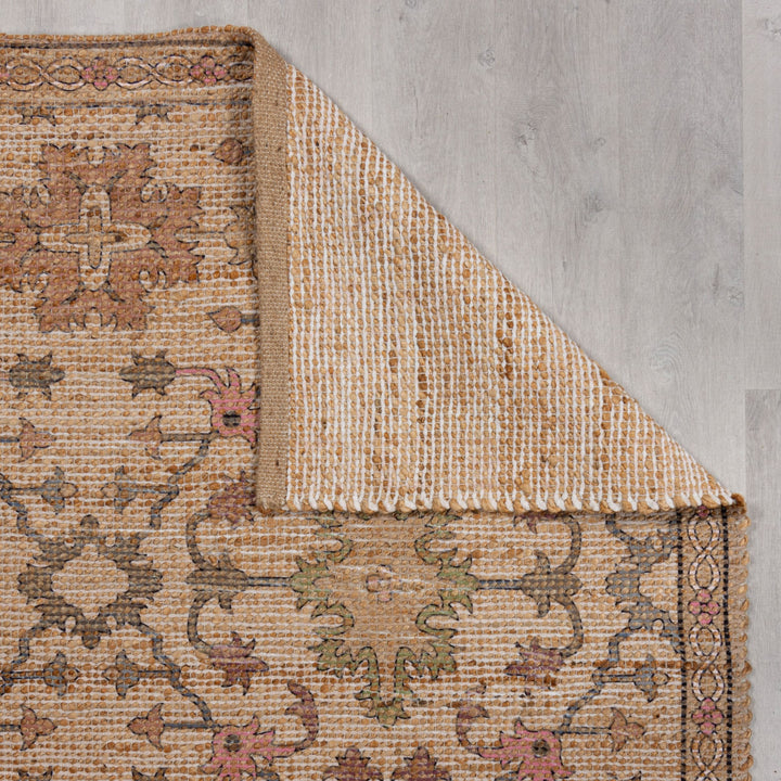 Tapis de couloir en jute CELINE