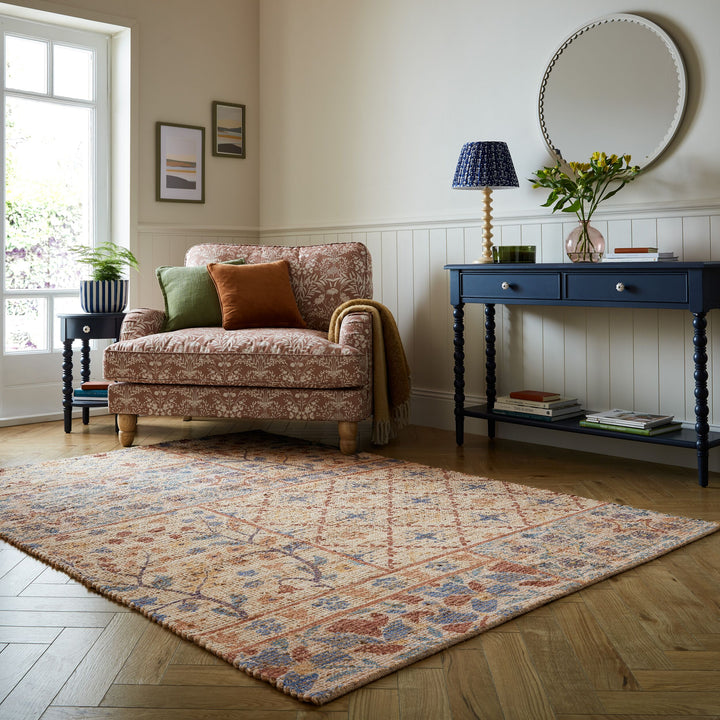 Tapis en jute TAYLOR PATCHWORK