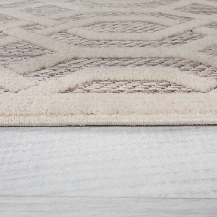 Tapis extérieur rond MATARO