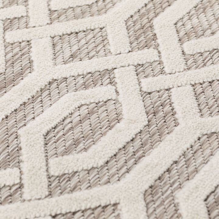 Tapis extérieur rond MATARO