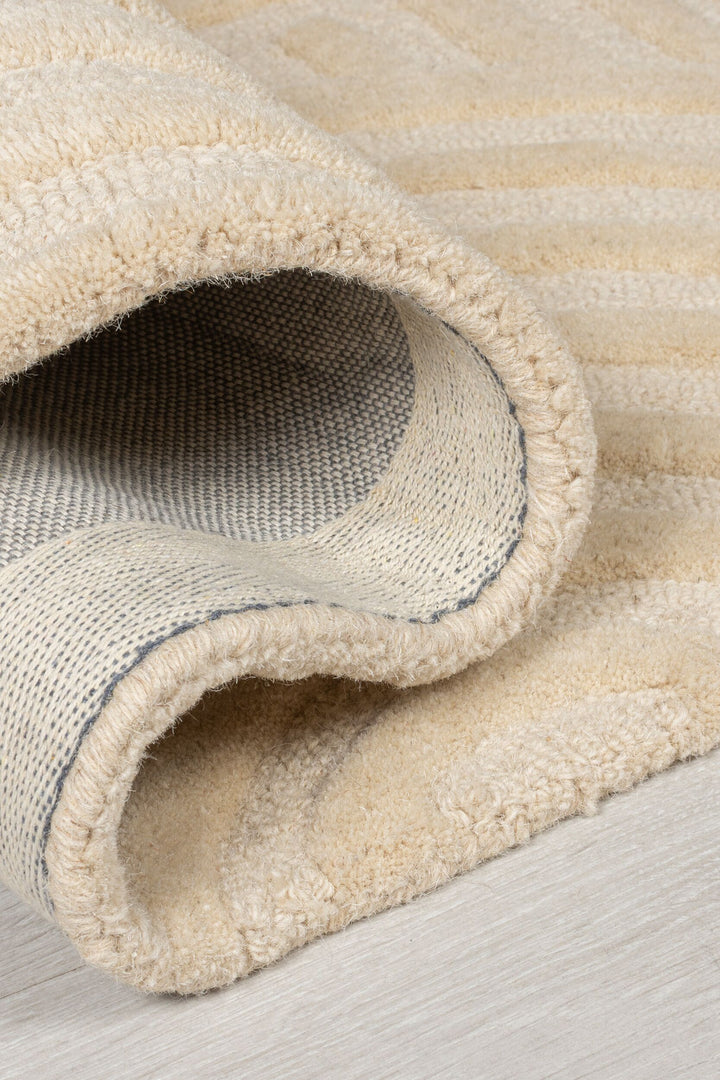 Tapis en laine de couloir ZEN GARDEN
