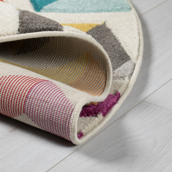 Tapis rond BOLERO
