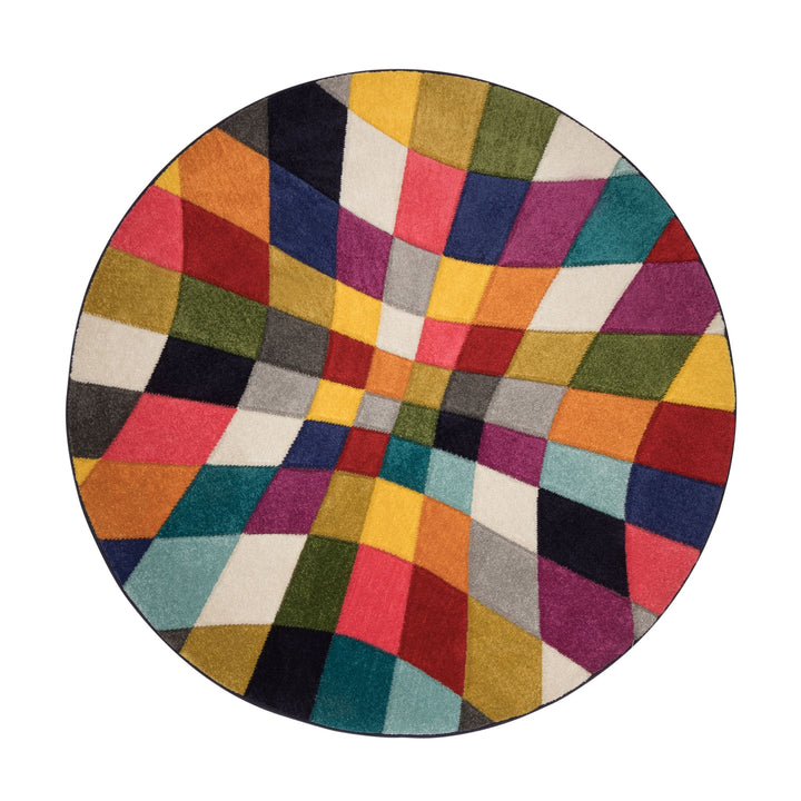 Tapis rond RHUMBA