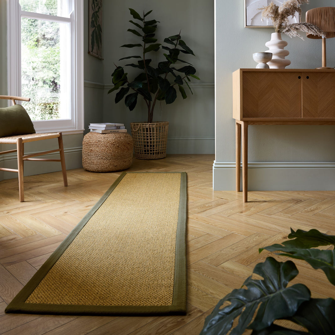 Długi dywan zewnętrzny SISAL LOOK