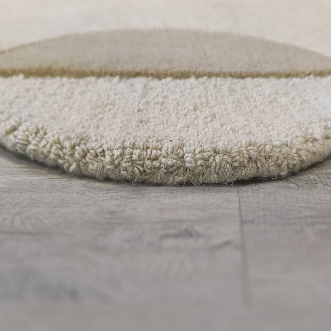 Tapis en laine de couloir MIA SCALLOP