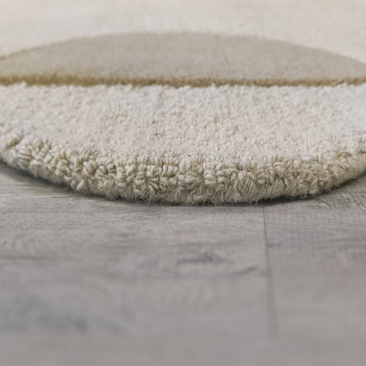 Tapis en laine de couloir MIA SCALLOP