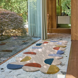 Tapis en laine de couloir MIA SCALLOP