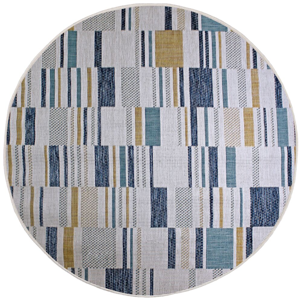 Tapis extérieur rond ROSCO