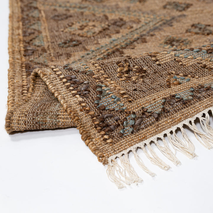 Tapis en jute et laine ORIN VINTAGE