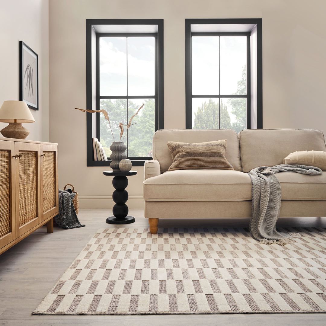 Tapis fibres mixtes MARLOWE WASHABLE