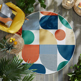 Tapis rond extérieur GEO