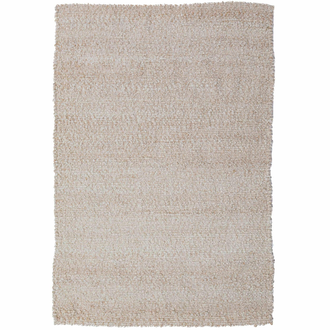 tapis salon aspect laine finley creme 
