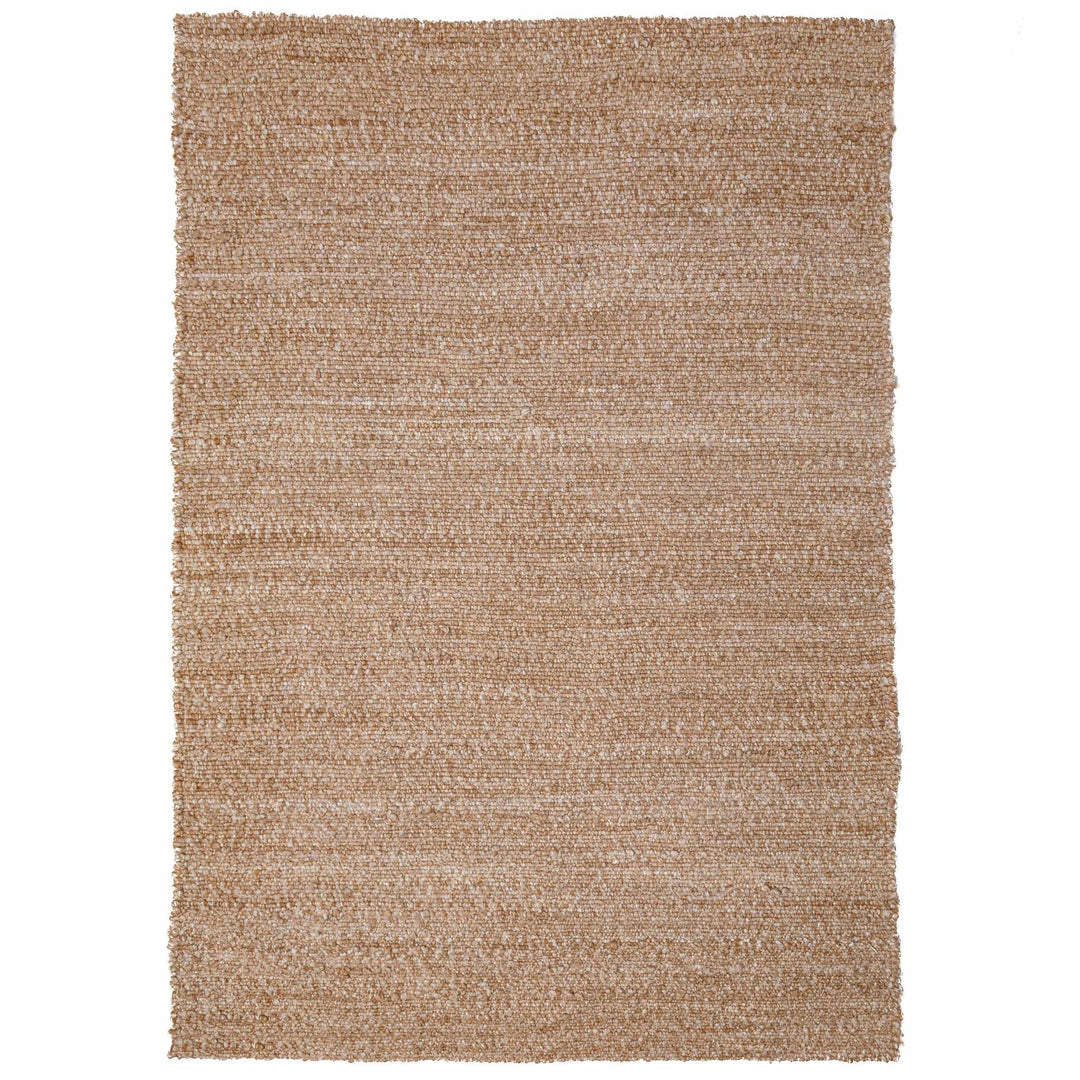 tapis salon aspect laine finley naturel 