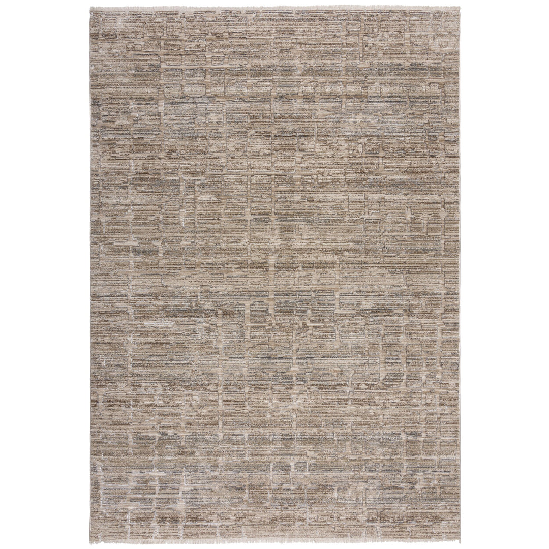 tapis salon polyester matilda abstract naturel 