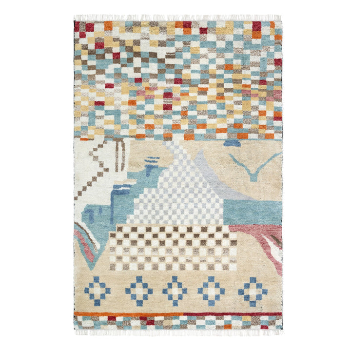 Tapis premium en laine noué à la main HARLS