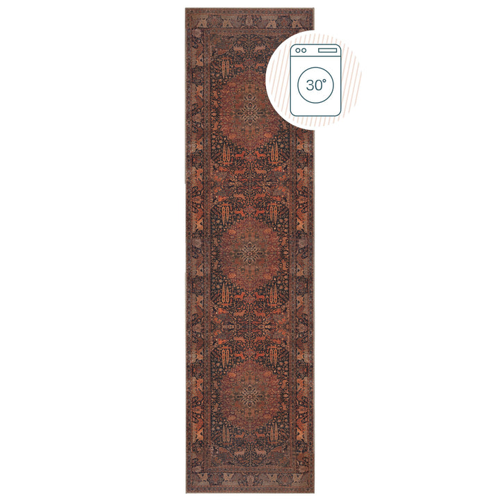 Tapis lavable de couloir NICO