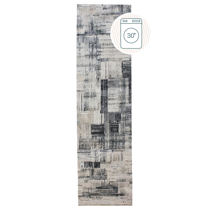 Tapis lavable de couloir  SILAS