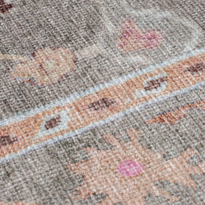 Tapis lavable de couloir  UNA FLORAL