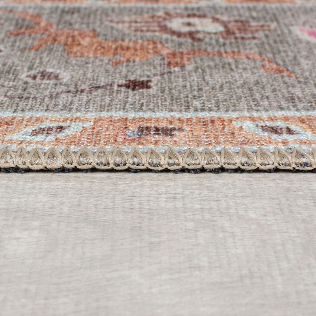 Tapis lavable de couloir  UNA FLORAL