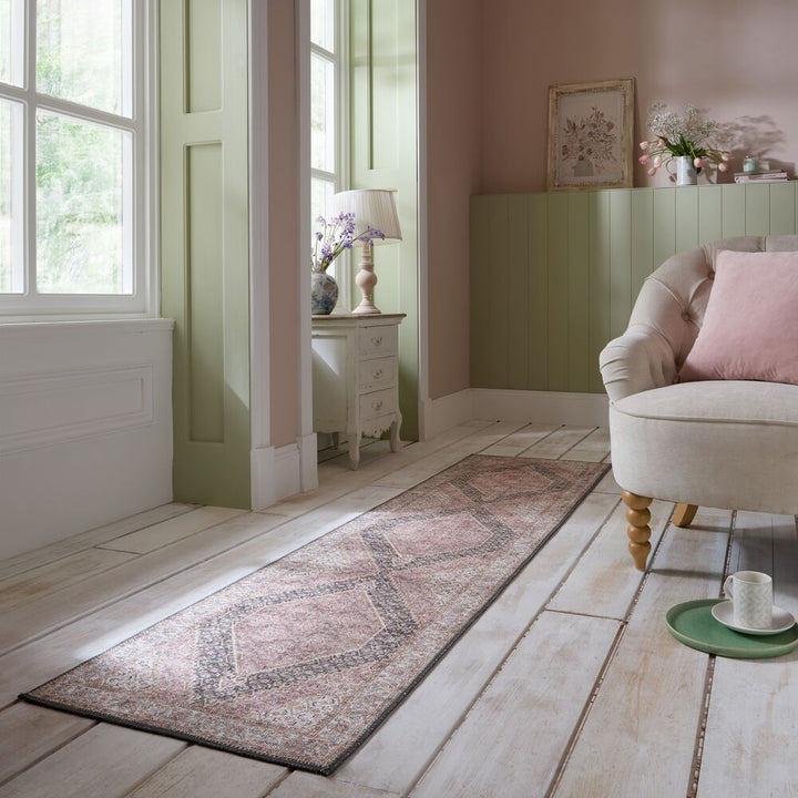 Tapis lavable de couloir BRIONY