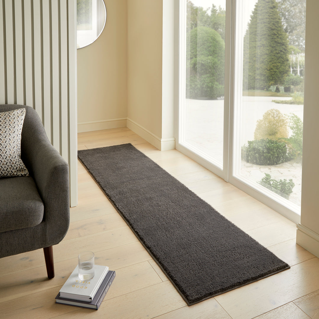 Tapis de couloir gris IRIS