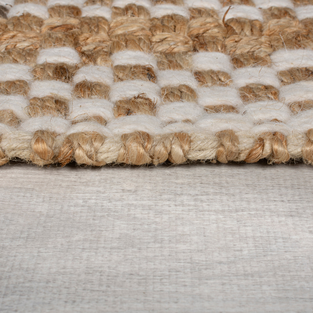 Tapis en jute BASKETWEAVE