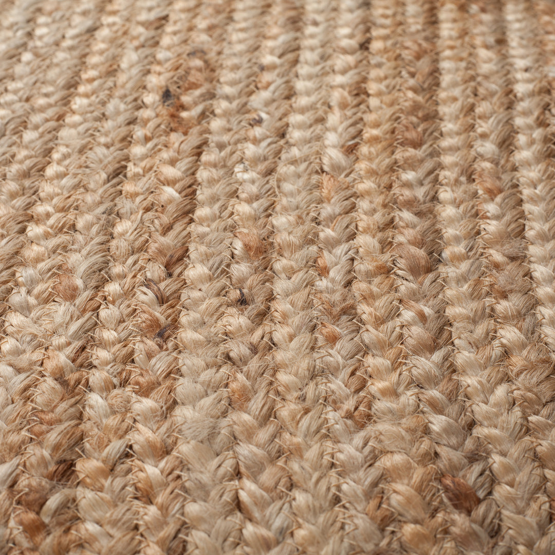 Tapis en jute ovale BRAIDED