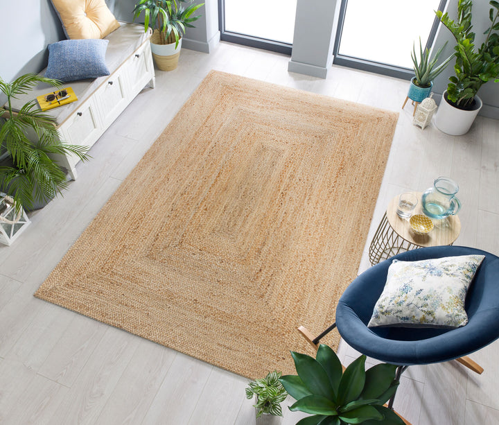 Tapis 100% Jute NATURAL WEAVE