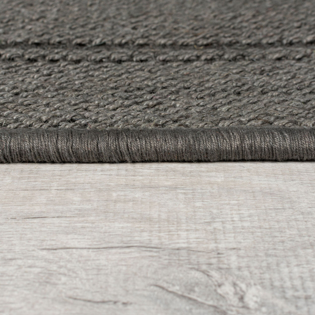 Tapis en jute d'escalier STRIPE BORDER
