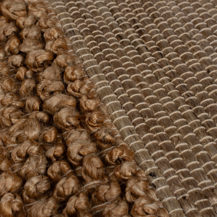 Tapis en jute PATCHWORK