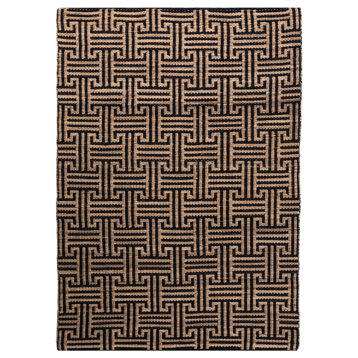 Tapis en jute MEANDER